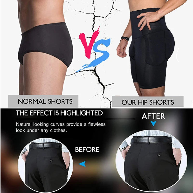 Men Padded Boxer Underwear