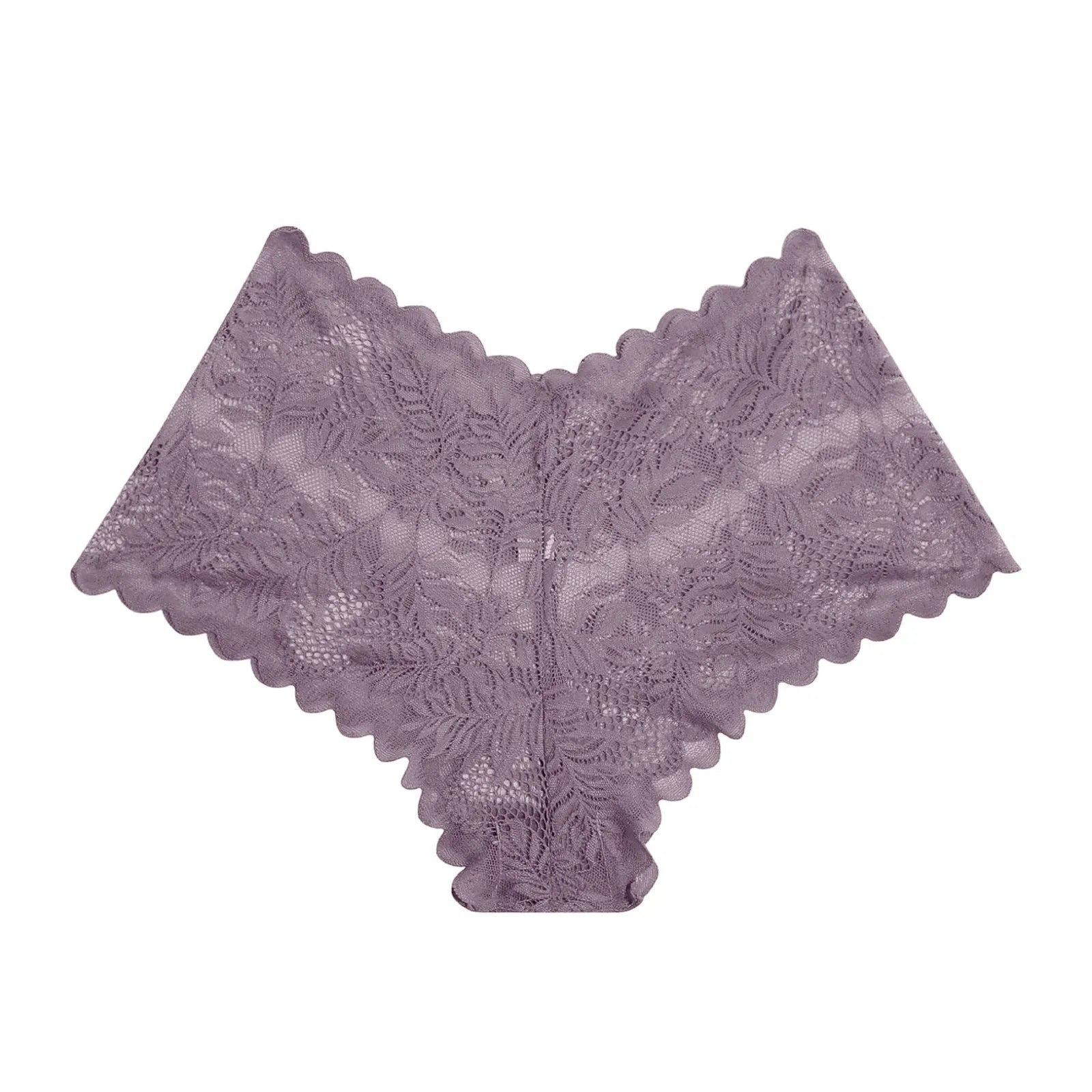 5XL Intimates Women Plus Size Sexy Lace Panty Comfortable Underwear Seductive Floral Transparent Lingerie Low Waist Women Pantie