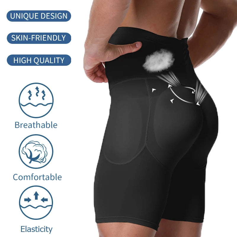 Men Padded Boxer Underwear