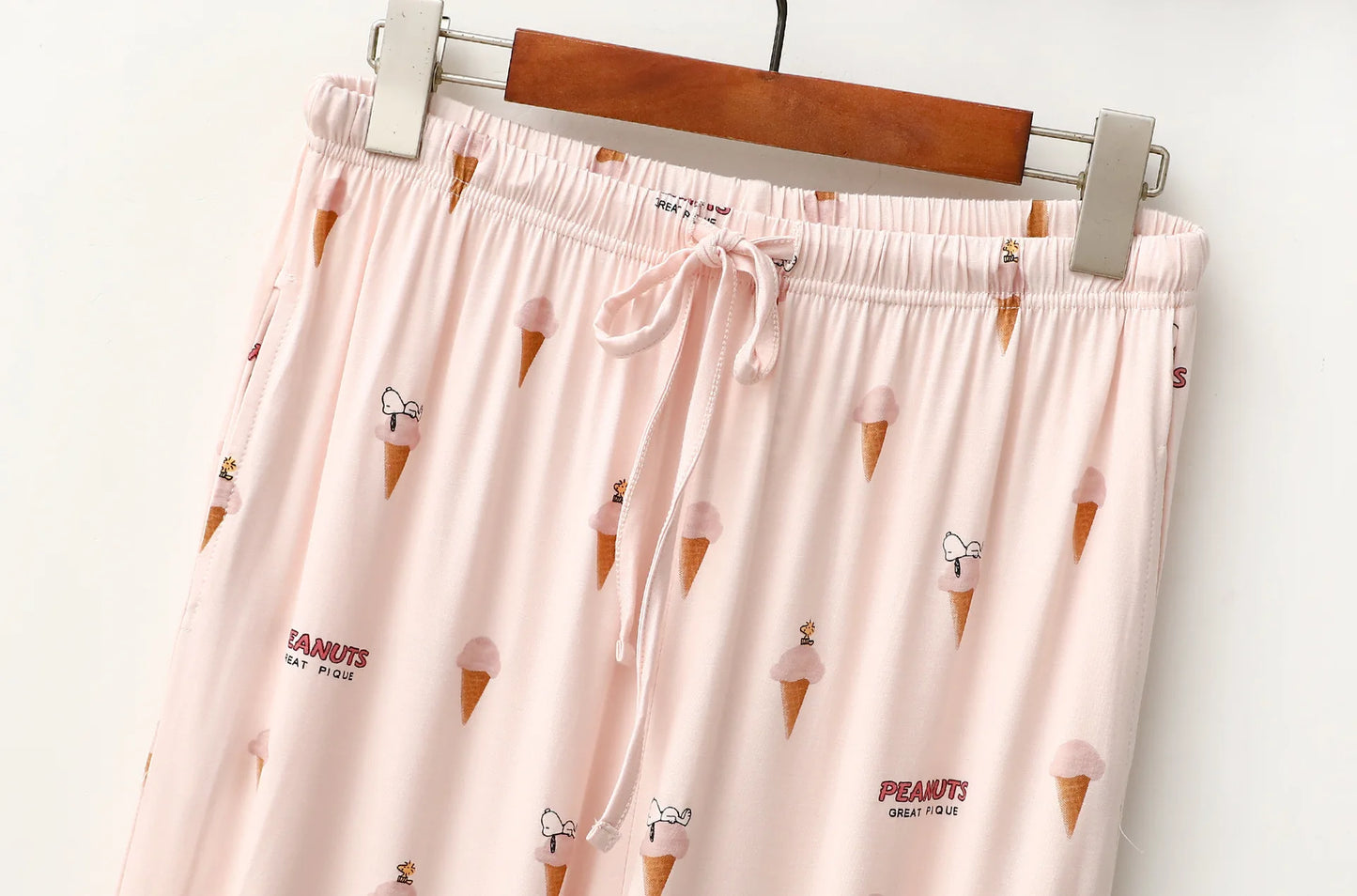 Women Soft Modal 2PCS Pajama Long Sleeve Printed Pijama Mujer Femme Loose Nightwear Suit Female Casual Homewear Pajama Set