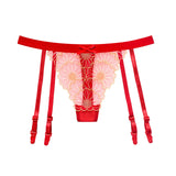 Women Underwear Thongs Lace Bikini Panties G String Thong Ladie Garter Belt Underwear Thong Women'S Seamless Underwear