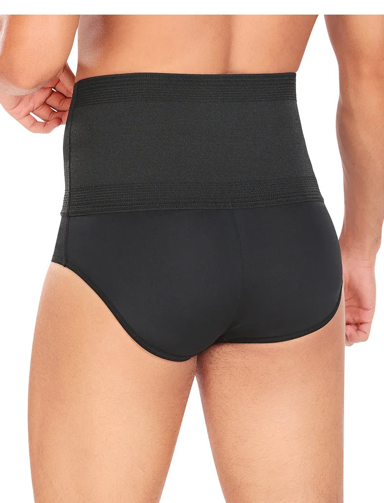 Shapewear Control Pants for Men Fitness Waist Trainer Corset Body Shaper Padded Panties Slimmer Thigh Breathable Slimmer Waist