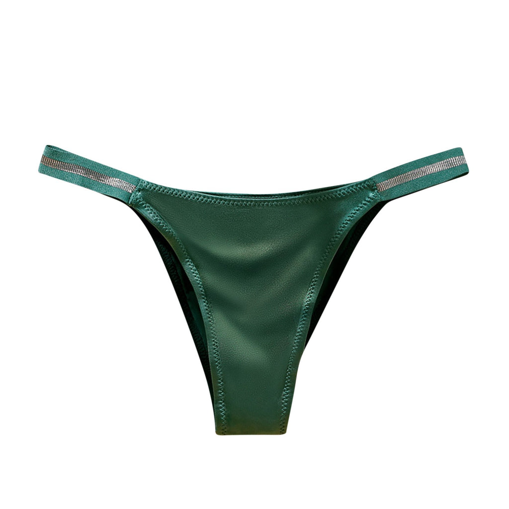 Sexy Lingerie For Women Seamless Panties Mid Waist Ice Silk Hip Lifting Briefs Without Feeling Cotton Crotch Panties Ropa Mujer