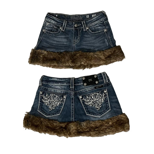 Harajuku Retro Y2K Skirt Goth Raw Edge Denim Skirt Light Blue Low Waist Mini Skirt  Autumn Winter Sexy Slim Skirts Streetwear