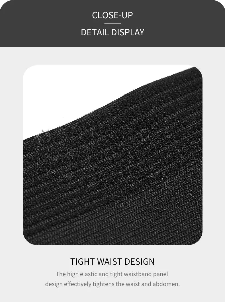 Shapewear Control Pants for Men Fitness Waist Trainer Corset Body Shaper Padded Panties Slimmer Thigh Breathable Slimmer Waist
