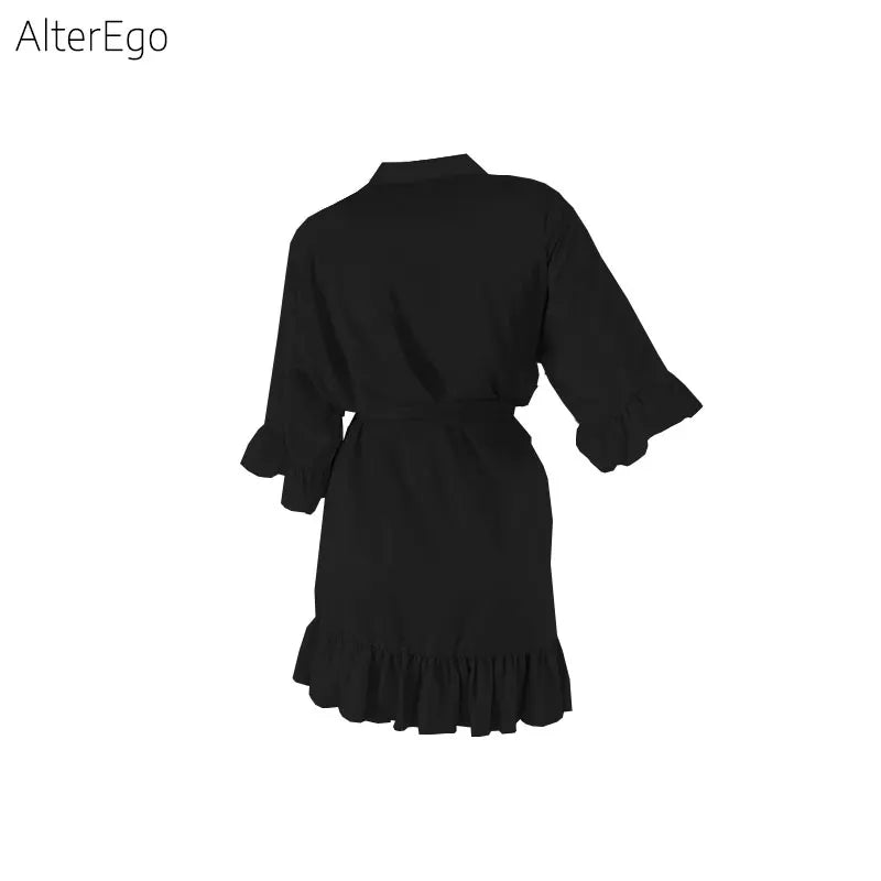 9 Colors Nightgown Soft Bathrobe Short Women's Lounge Bride Bridesmaid Morning Gown Solid Color Wedding Party Silky Robes Summer