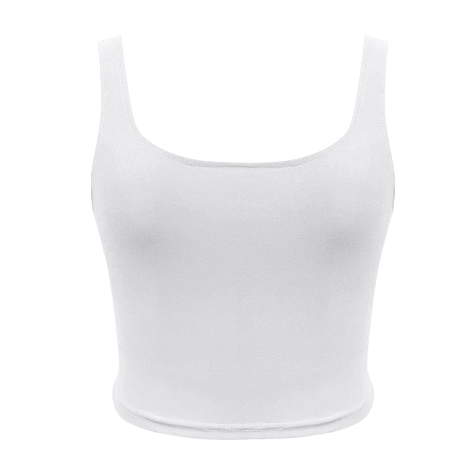2023 New Fashion Women Sexy Crop Top Solid Color Camisoles Tank Tops Y2k Harajuku Ladies Casual Sleeveless Slim Camis Vest