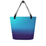 Purple Large Tote Bag