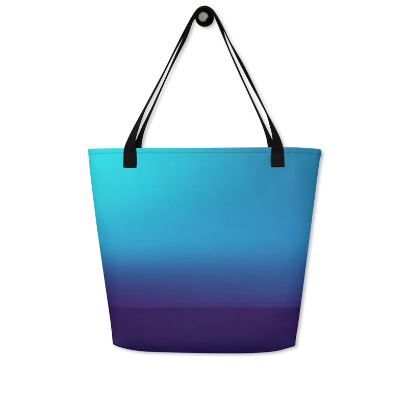 Purple Large Tote Bag