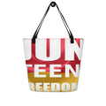 Juneteenth Large Tote Bag