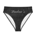 High-waisted bikini bottom