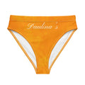 High-waisted bikini bottom