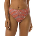 high-waisted bikini bottom