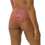 high-waisted bikini bottom
