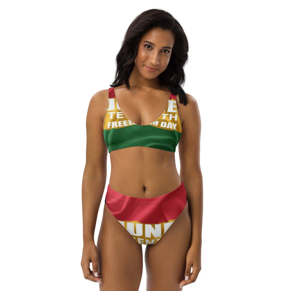 High-waisted bikini